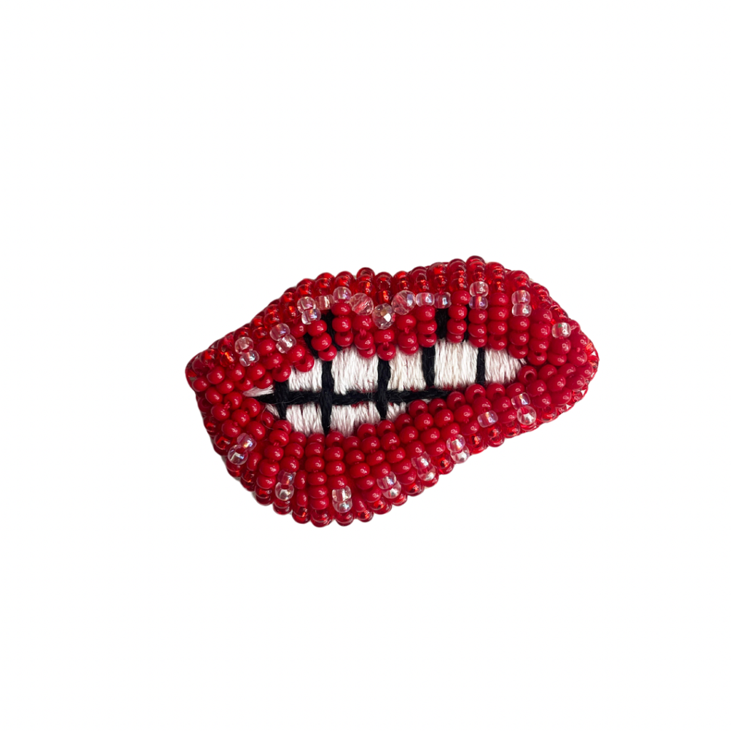 Red Lips Pin