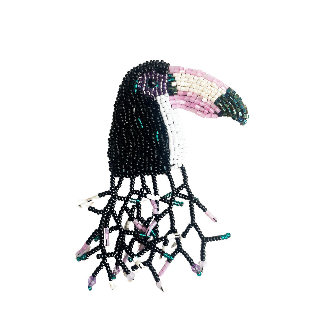 Toucan Beaded Pin