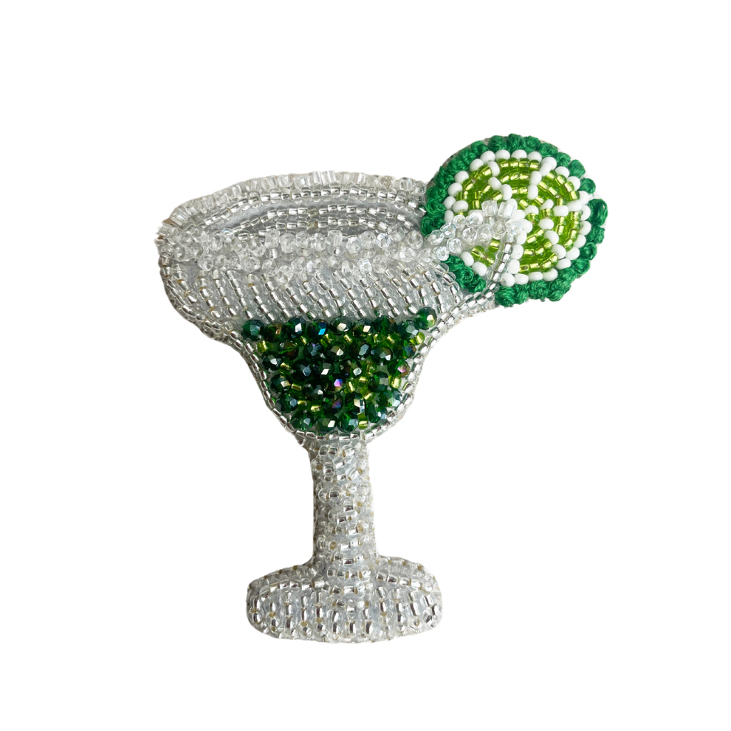 Martini Glass Pin