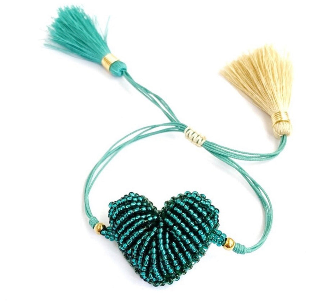 Turquoise Heart Bracelet